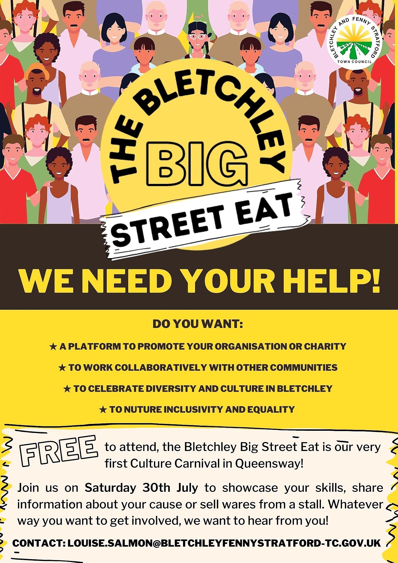 Poster image for the Bletchley Big Street Eat