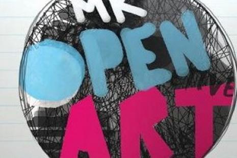 Image of MK open art poster