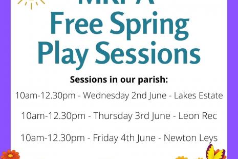 Image of MKPA Free Spring Play sessions
