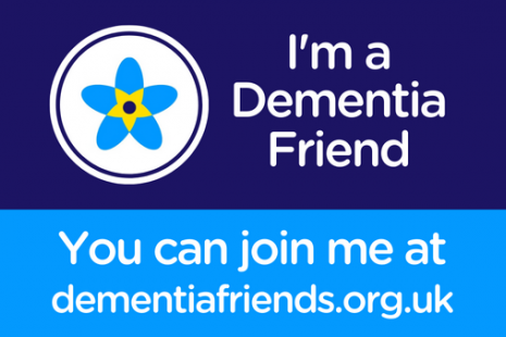 Poster I am a Dementia Friend