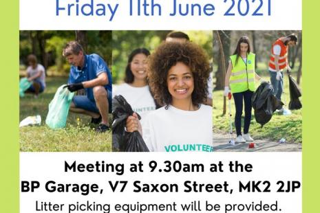 Image of Community Litter pick Friday June 2021