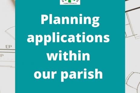 Image of Planning applications within our parish poster