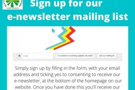 Image of Sign up to e-newsletter